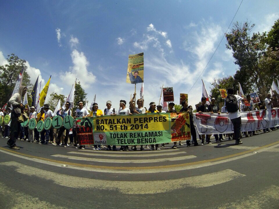 Parade Budaya #TolakReklamasiTelukBenoa