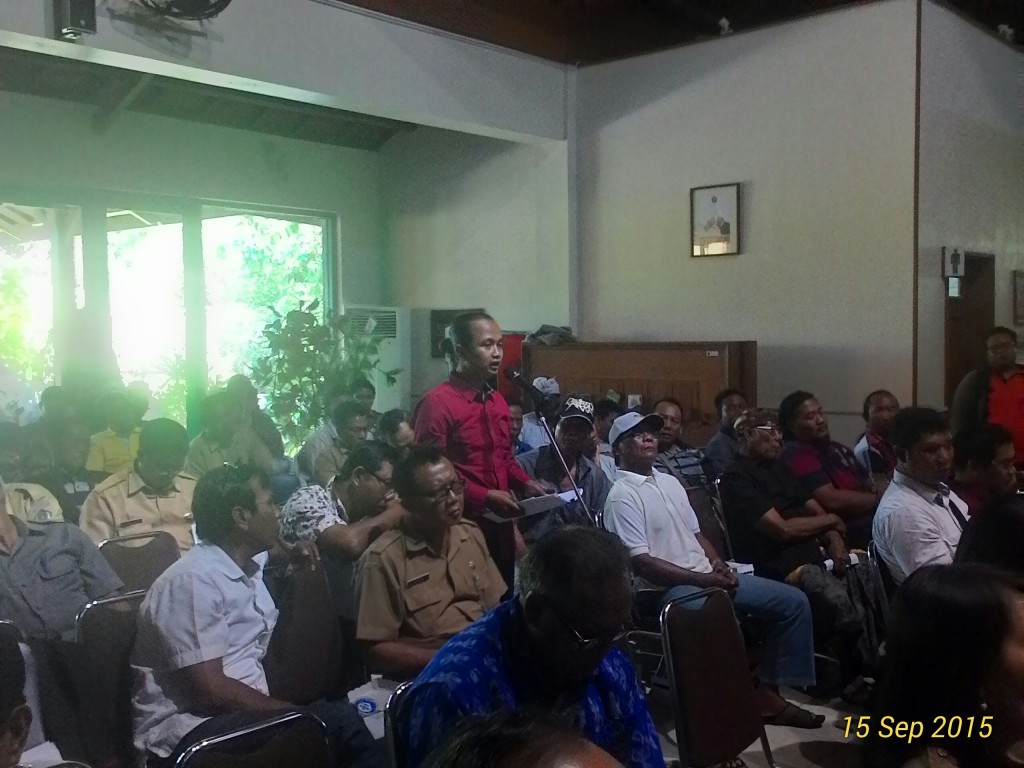 Proses Konsultasi Dishut Tidak Transparan, Walhi Bali Walk Out