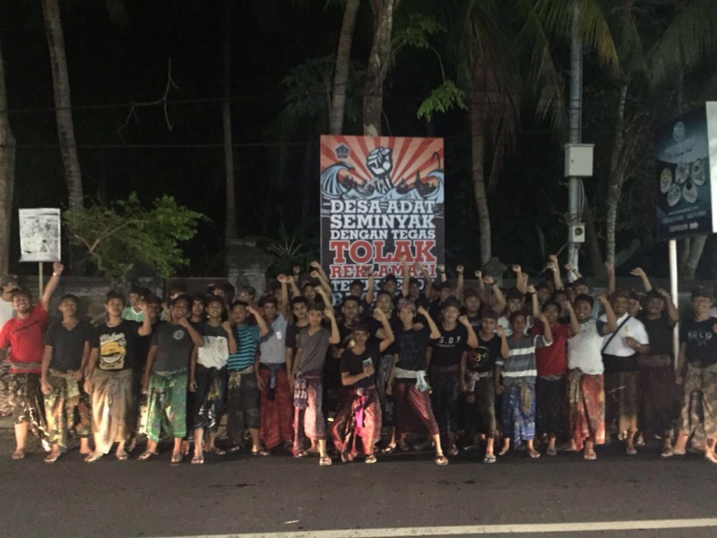 Warga Buduk Tolak Reklamasi