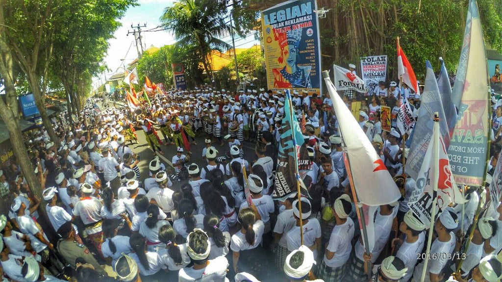 Foto Legian Tolak Reklamasi  (2)