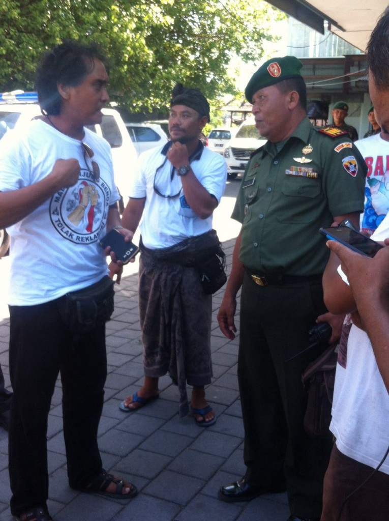 Ketua LPM Tanjung Benoa adu Mulut Dengan TNI Dok ForBALI