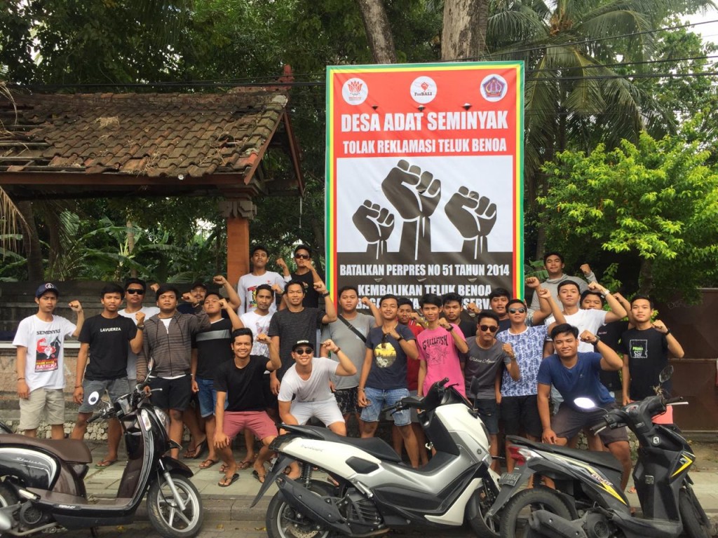 2019-01-27- dokumentasi rillis-Serentak FAN Seminyak, Forum Pemuda Karangasem dan ST Elang Pasang Baliho BTR, Siap Lawan Izin Lokasi Susi Pudjiastuti  (2)