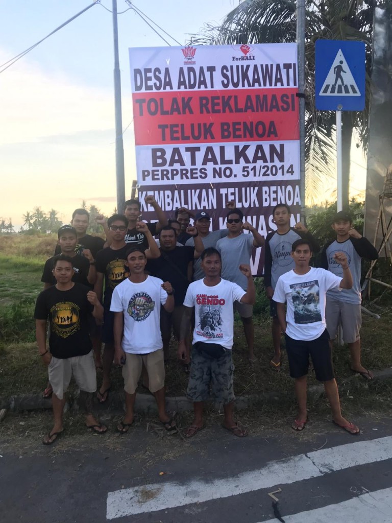 2019-02-24-dokumentasi rilis-Desa Adat Sukawati Dirikan Baliho BTR, Siap Berjuang Lagi (3)